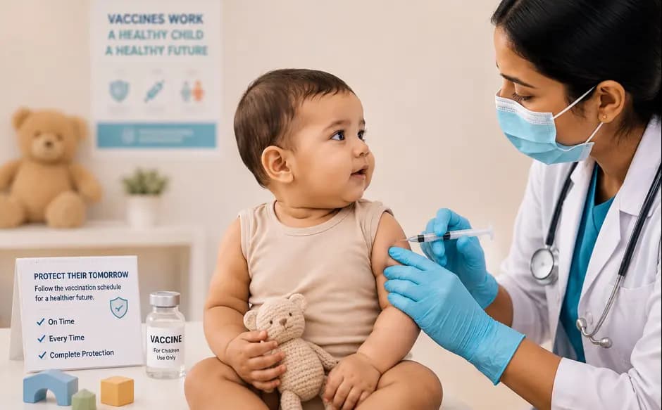 Your Guide to the Pediatric Vaccination Schedule in India 2026