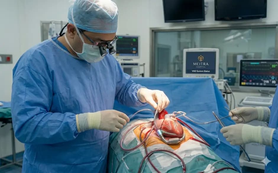 LVAD Surgery in India: Advanced Heart Support at Meitra
