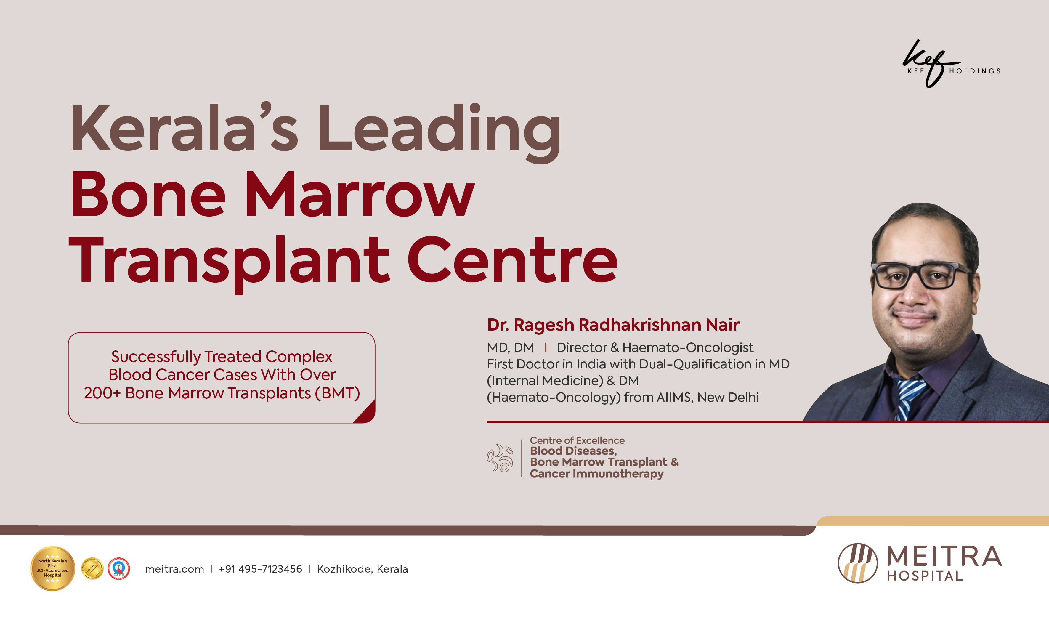 Centre for Blood Diseases, Bone Marrow Transplant & Cancer Immunotherapy